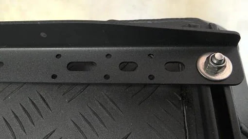 Bush Company Solar Panel Bracket for AX27, DX27 & TX27 mounted