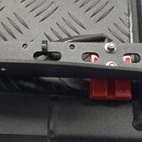 Close-up of the Bush Company Solar Panel Bracket for AX27, DX27 & TX27