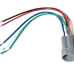Switch Connector Plug w/ Prewired Harness | 19mm Push Button