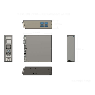 The Scout (Prospector Small) overall dimensions and weight