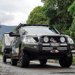 Patrol Y62 with MSA POWER FOLD Towing Mirrors
