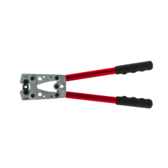 Hex Lug Crimper — 6-50mm² Revolving Die for Copper Lugs