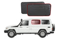 SnapShades Second Row Side Port Windows Suit 75/78 Troopcarrier