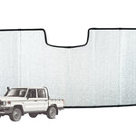 Toyota LandCruiser Troop Carrier/70 Series Front Windscreen Sun Shade (75/76/78/79 Series; 1984-2008)