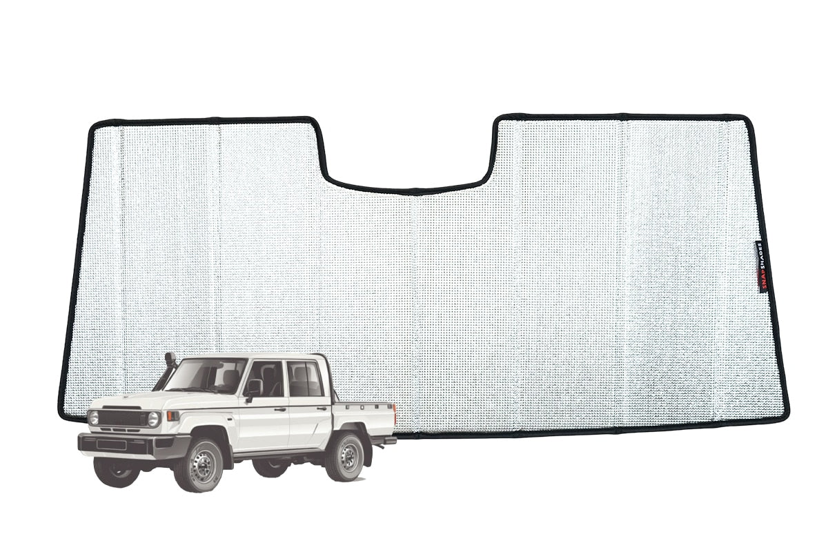 Toyota LandCruiser Troop Carrier/70 Series Front Windscreen Sun Shade (75/76/78/79 Series; 1984-2008)