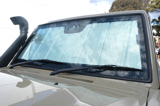 Toyota LandCruiser Troop Carrier/70 Series Front Windscreen Sun Shade (75/76/78/79 Series; 1984-2008)