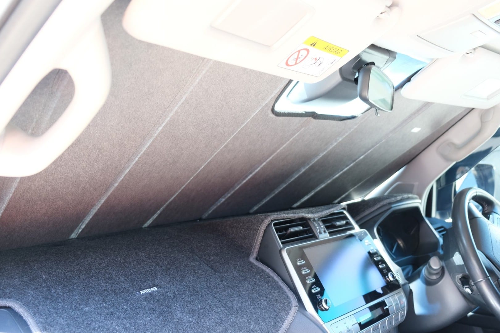 Toyota LandCruiser Prado 150 Series Front Windscreen Sun Shade (J150 2009–2023)