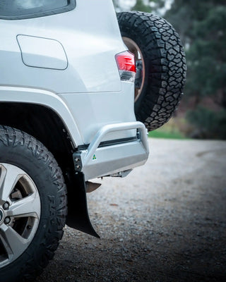 close up of TCC Toyota LC300 Series Rear Bar