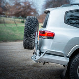 side view of TCC Toyota LC300 Series Rear Bar