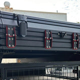 Bush Company TX27 MAX Hardshell Rooftop Tent latches