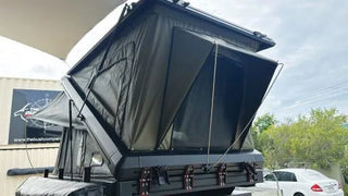 Bush Company TX27 MAX Hardshell Rooftop Tent rear view