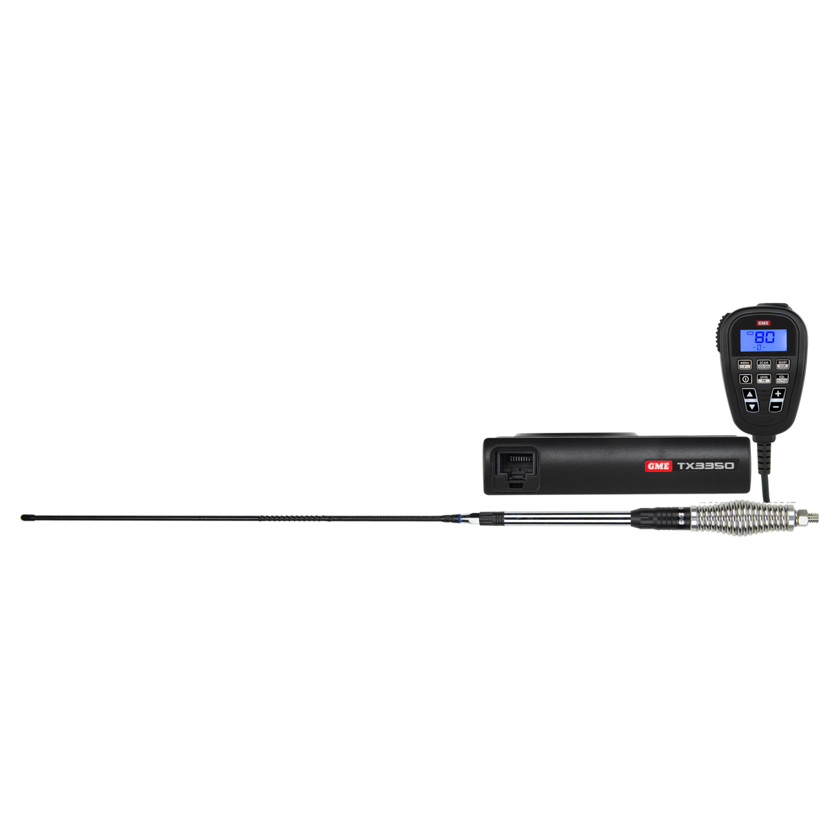 GME TX3350UVP Super Compact 5W UHF CB Radio - Value Pack