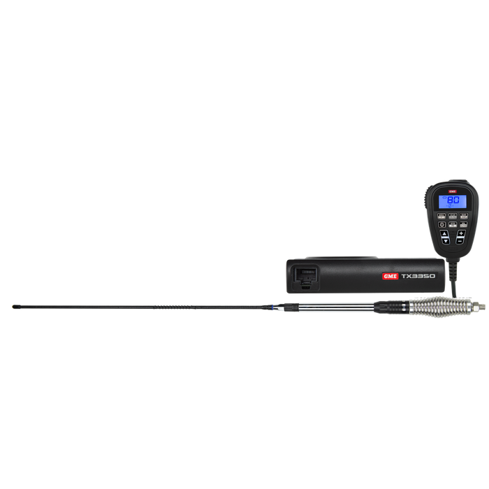 GME 5 Watt Super Compact UHF CB Radio - Value Pack