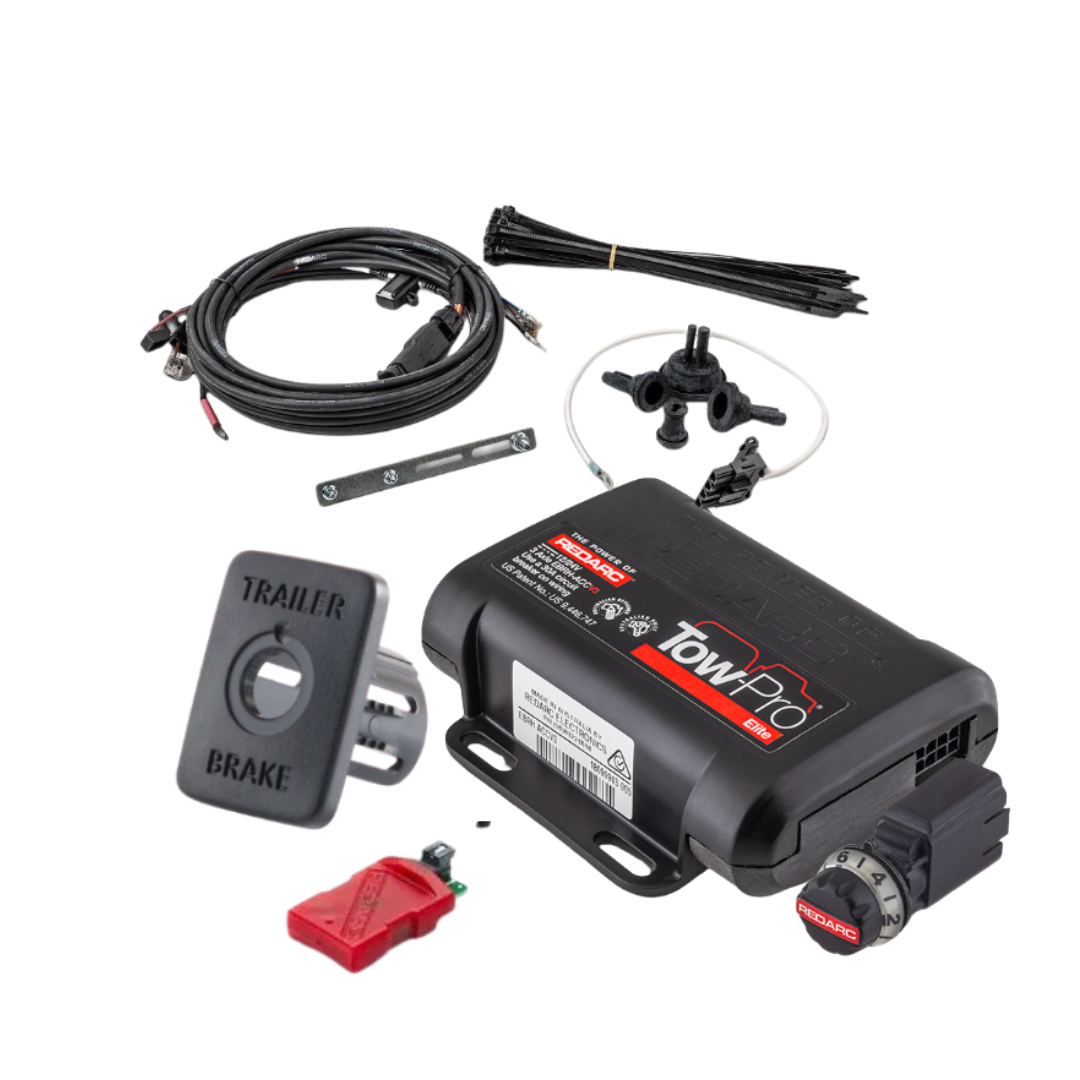 Redarc Tow Pro Elite V3 Kit W/ Wiring Kit + Vehicle Specific Switch Insert