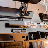 close-up of the TCC 78 Series Troopcarrier Rear Bar Tow Bar