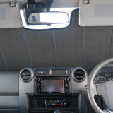 Toyota LandCruiser 70 Series Front Windscreen Sun Shade (With Pre-Collision System; 75/76/78/79 Series; 2022–Present)