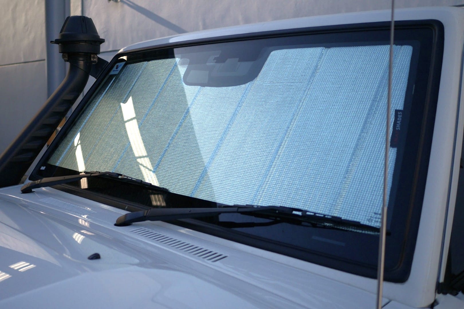 Toyota LandCruiser 70 Series Front Windscreen Sun Shade (With Pre-Collision System; 75/76/78/79 Series; 2022–Present)