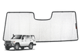 Toyota LandCruiser 70 Series Front Windscreen Sun Shade (With Pre-Collision System; 75/76/78/79 Series; 2022–Present)