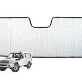 Toyota LandCruiser Troop Carrier / 70 Series Front Windscreen Sun Shade (Without Pre-collision System) (75/76/78/79 Series 2009-2022)