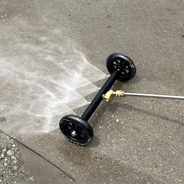 Blahst Underbody Cleaner in use