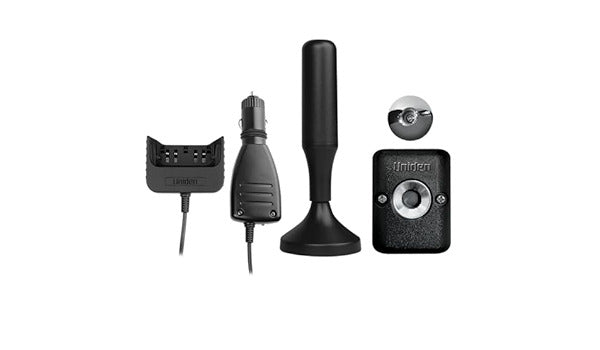 Uniden XTRAK 50 UHF Handheld Radio + Vehicle Accessory Kit
