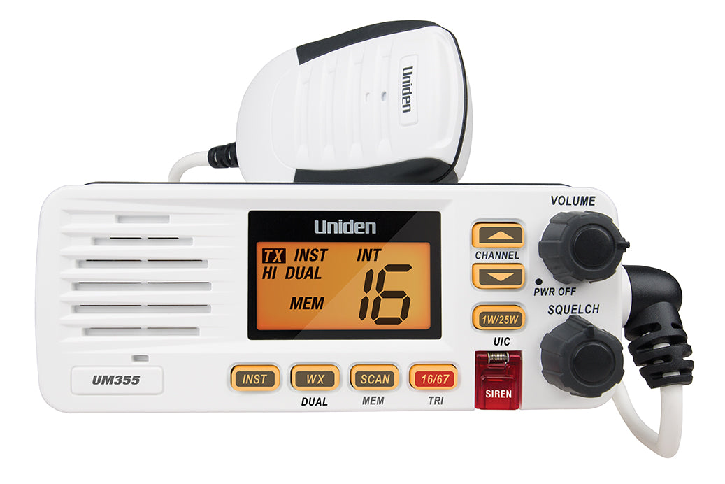 Uniden UM355VHF VHF Splashproof Marine Radio