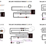 Lazer Lamps Wiring Kits – Single & Two-Lamp Options