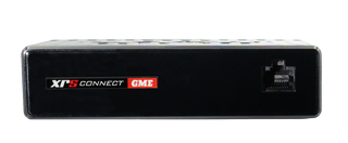 GME XRS-375C compact UHF radio front view showing colour TFT screen and controls