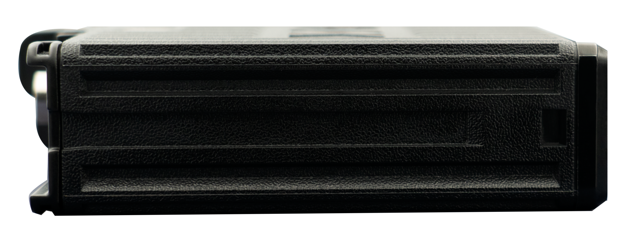 GME XRS-375C UHF radio left side profile