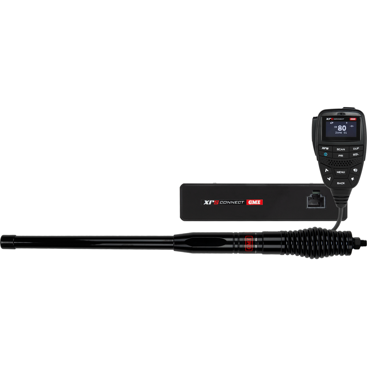 GME XRS-370C4P Connect 4WD UHF CB Radio Pack (Incl. AE4704B Antenna)