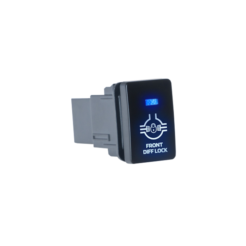 Small Toyota Blue LED ON-OFF Switches