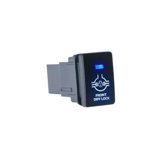Small Toyota Blue LED ON-OFF Switches