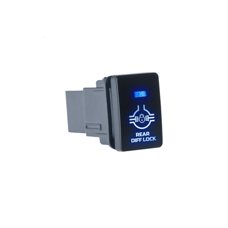 Small Toyota Blue LED ON-OFF Switches