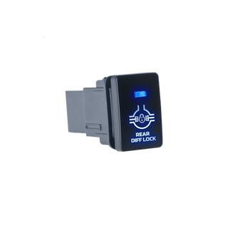 Small Toyota Blue LED ON-OFF Switches