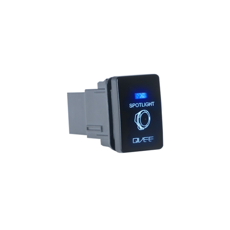 Small Toyota Blue LED ON-OFF Switches