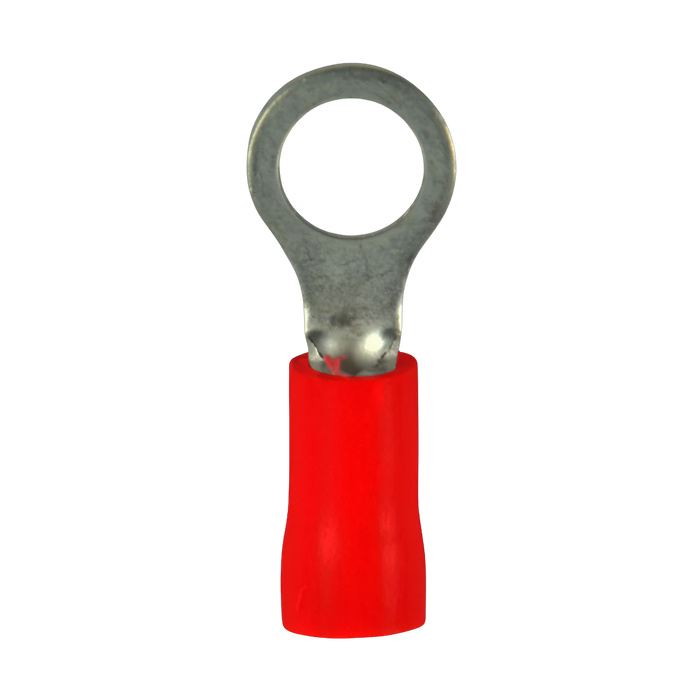 Series of 2.5-3mm Red Insulated Ring Terminals