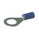 Series of 4mm Blue Insulated Ring Terminals