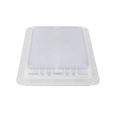 Overhead Exhaust Vent 12v 14"x 14" In White Metal Base