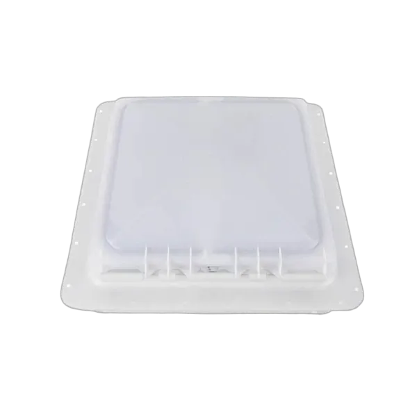 Overhead Exhaust Vent 12v 14"x 14" In White Metal Base