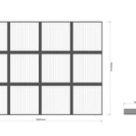 KT Cable 300W Solar Blanket Kit with Charge Regulator