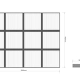 KT Cable 300W Solar Blanket Kit with Charge Regulator