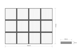 KT Cable 300W Solar Blanket Kit with Charge Regulator