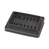 10 way Weatherproof Fuse Block with LED Indicators & Fuses