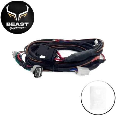 BEAST Driving Light Wiring Harness, to suit Toyota Hilux N80, 2020-2025