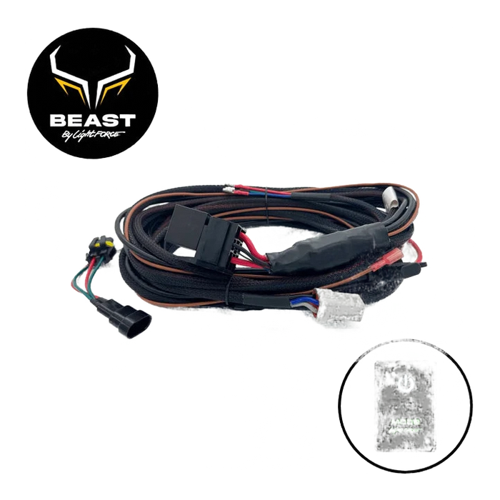 BEAST Driving Light Wiring Harness to suit Toyota Landcruiser 200 Series 2007 - 2015