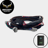 BEAST Driving Light Wiring Harness, to suit Toyota Hilux N80, 2020-2025