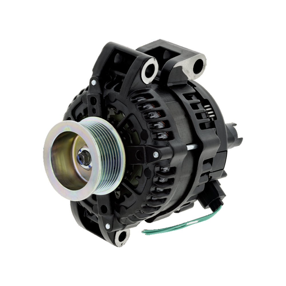 Black Series Upgraded Alternator 12V 240A, FORD F TRUCKS T TYPE PAD / DIRECT MOUNT