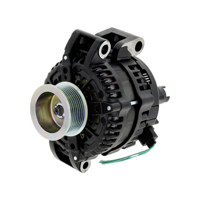 Black Series Upgraded Alternator 12V 240A, FORD F TRUCKS T TYPE PAD / DIRECT MOUNT