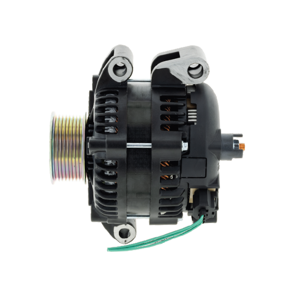 Black Series Upgraded Alternator 12V 240A, FORD F TRUCKS T TYPE PAD / DIRECT MOUNT