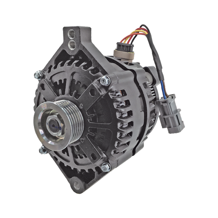 Black Series Upgraded Alternator 12V 240A, CHEV, GM APPS, 2 INCH STD MOUNT